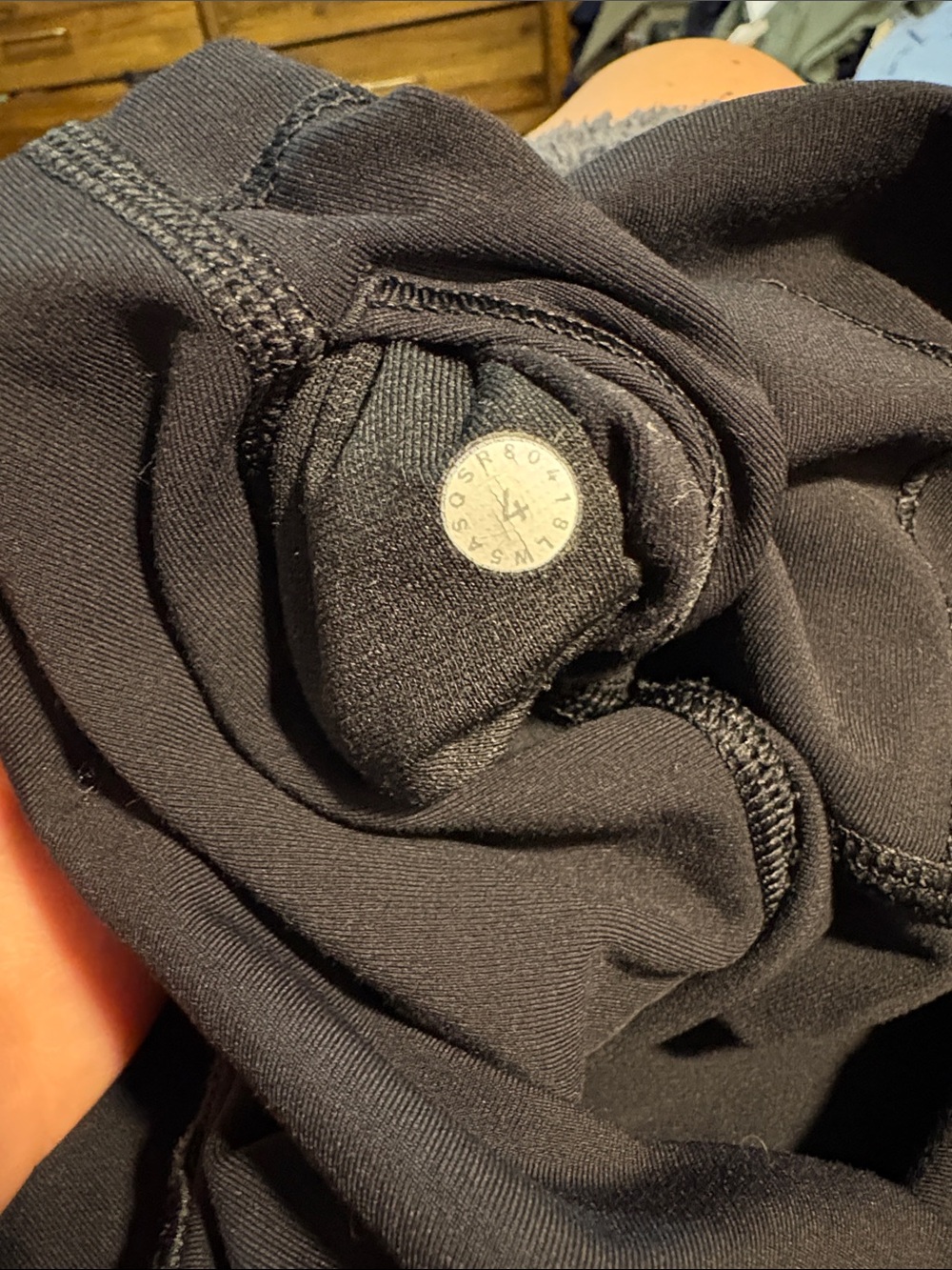 Lululemon Wunder Under High Rise Tight Brushed 28” in Black SZ 4 EUC - Picture 5 of 5